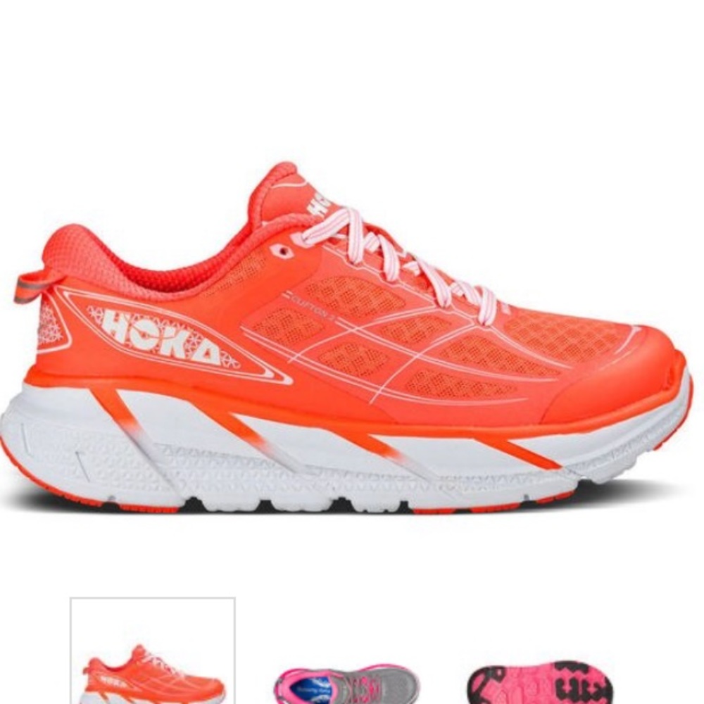 HOKA ONE ONE Clifton 2  Womens Trail/Running Shoe